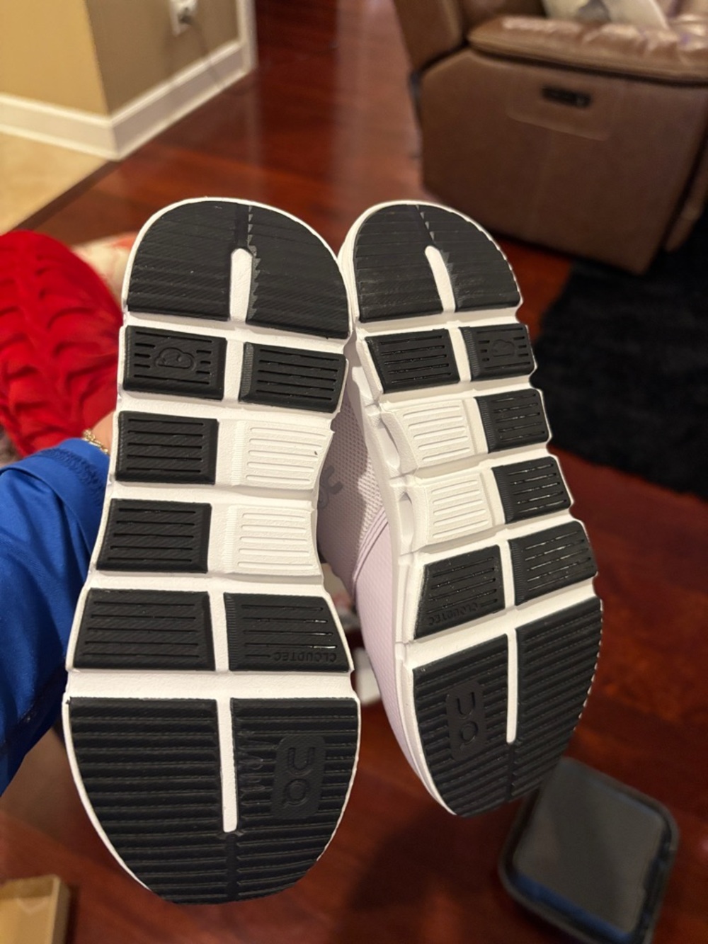 On Running Kids Lavender and Gray Athletic Sneakers - Picture 3 of 4